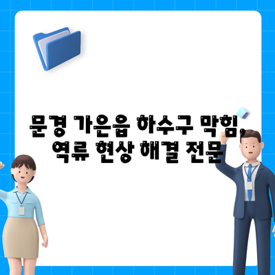 경상북도 문경시 가은읍 하수구막힘 | 가격 | 비용 | 기름제거 | 싱크대 | 변기 | 세면대 | 역류 | 냄새차단 | 2024 후기