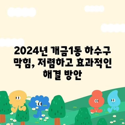 부산시 부산진구 개금1동 하수구막힘 | 가격 | 비용 | 기름제거 | 싱크대 | 변기 | 세면대 | 역류 | 냄새차단 | 2024 후기