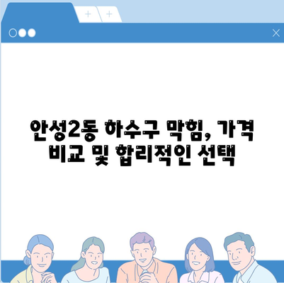 경기도 안성시 안성2동 하수구막힘 | 가격 | 비용 | 기름제거 | 싱크대 | 변기 | 세면대 | 역류 | 냄새차단 | 2024 후기