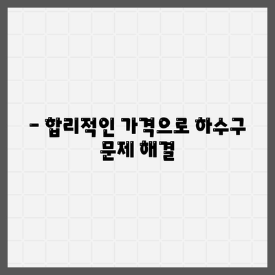 전라북도 고창군 해리면 하수구막힘 | 가격 | 비용 | 기름제거 | 싱크대 | 변기 | 세면대 | 역류 | 냄새차단 | 2024 후기