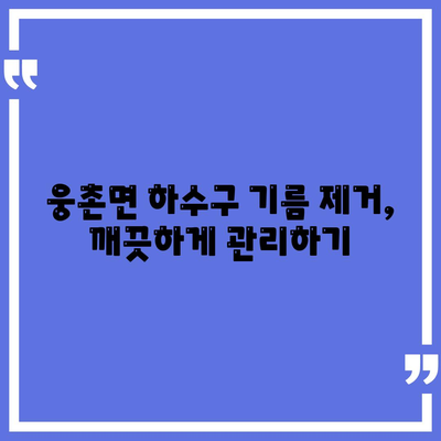 울산시 울주군 웅촌면 하수구막힘 | 가격 | 비용 | 기름제거 | 싱크대 | 변기 | 세면대 | 역류 | 냄새차단 | 2024 후기