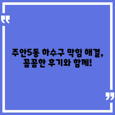 인천시 미추홀구 주안5동 하수구막힘 | 가격 | 비용 | 기름제거 | 싱크대 | 변기 | 세면대 | 역류 | 냄새차단 | 2024 후기