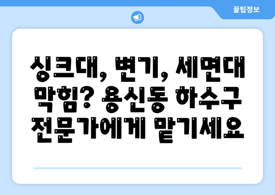 서울시 동대문구 용신동 하수구막힘 | 가격 | 비용 | 기름제거 | 싱크대 | 변기 | 세면대 | 역류 | 냄새차단 | 2024 후기