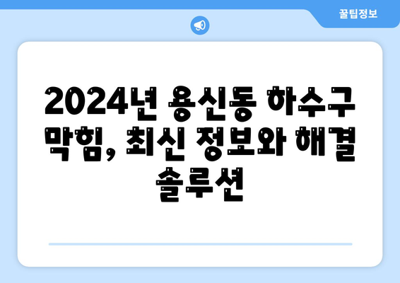 서울시 동대문구 용신동 하수구막힘 | 가격 | 비용 | 기름제거 | 싱크대 | 변기 | 세면대 | 역류 | 냄새차단 | 2024 후기