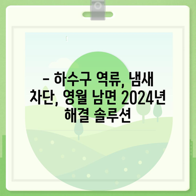 강원도 영월군 남면 하수구막힘 | 가격 | 비용 | 기름제거 | 싱크대 | 변기 | 세면대 | 역류 | 냄새차단 | 2024 후기