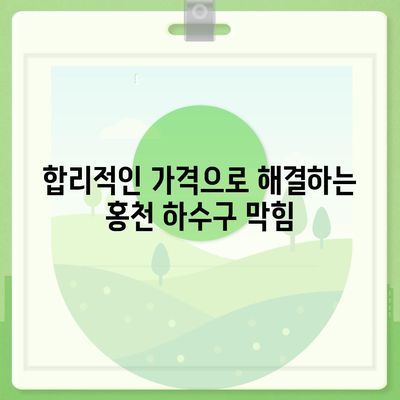 강원도 홍천군 홍천읍 하수구막힘 | 가격 | 비용 | 기름제거 | 싱크대 | 변기 | 세면대 | 역류 | 냄새차단 | 2024 후기