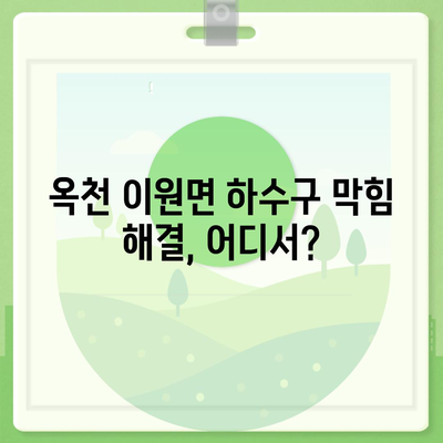 충청북도 옥천군 이원면 하수구막힘 | 가격 | 비용 | 기름제거 | 싱크대 | 변기 | 세면대 | 역류 | 냄새차단 | 2024 후기