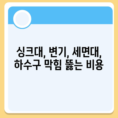 서울시 강동구 고덕제2동 하수구막힘 | 가격 | 비용 | 기름제거 | 싱크대 | 변기 | 세면대 | 역류 | 냄새차단 | 2024 후기