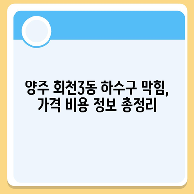 경기도 양주시 회천3동 하수구막힘 | 가격 | 비용 | 기름제거 | 싱크대 | 변기 | 세면대 | 역류 | 냄새차단 | 2024 후기