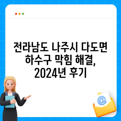 전라남도 나주시 다도면 하수구막힘 | 가격 | 비용 | 기름제거 | 싱크대 | 변기 | 세면대 | 역류 | 냄새차단 | 2024 후기