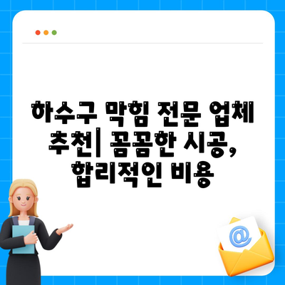 경상남도 의령군 지정면 하수구막힘 | 가격 | 비용 | 기름제거 | 싱크대 | 변기 | 세면대 | 역류 | 냄새차단 | 2024 후기