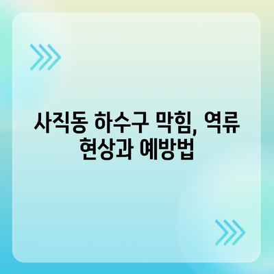 광주시 남구 사직동 하수구막힘 | 가격 | 비용 | 기름제거 | 싱크대 | 변기 | 세면대 | 역류 | 냄새차단 | 2024 후기