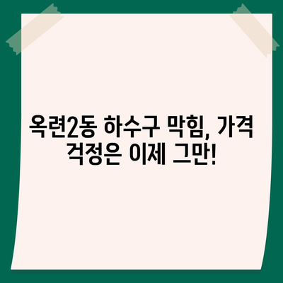 인천시 연수구 옥련2동 하수구막힘 | 가격 | 비용 | 기름제거 | 싱크대 | 변기 | 세면대 | 역류 | 냄새차단 | 2024 후기