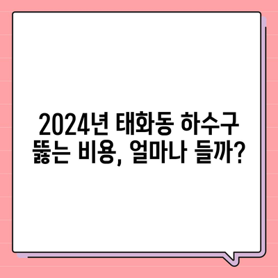 울산시 중구 태화동 하수구막힘 | 가격 | 비용 | 기름제거 | 싱크대 | 변기 | 세면대 | 역류 | 냄새차단 | 2024 후기