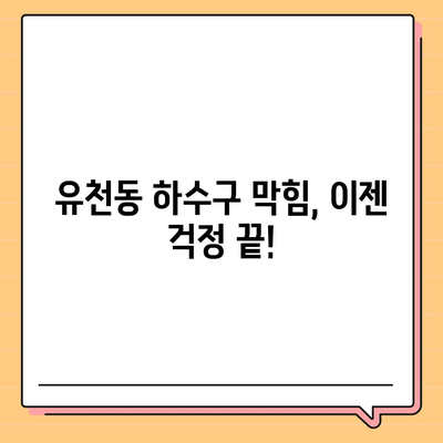 대구시 달서구 유천동 하수구막힘 | 가격 | 비용 | 기름제거 | 싱크대 | 변기 | 세면대 | 역류 | 냄새차단 | 2024 후기