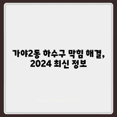 부산시 부산진구 가야2동 하수구막힘 | 가격 | 비용 | 기름제거 | 싱크대 | 변기 | 세면대 | 역류 | 냄새차단 | 2024 후기