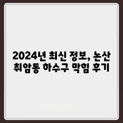 충청남도 논산시 취암동 하수구막힘 | 가격 | 비용 | 기름제거 | 싱크대 | 변기 | 세면대 | 역류 | 냄새차단 | 2024 후기v