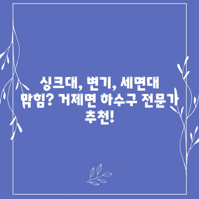 경상남도 거제시 거제면 하수구막힘 | 가격 | 비용 | 기름제거 | 싱크대 | 변기 | 세면대 | 역류 | 냄새차단 | 2024 후기