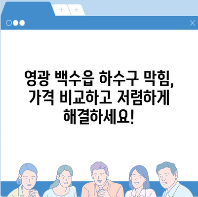 전라남도 영광군 백수읍 하수구막힘 | 가격 | 비용 | 기름제거 | 싱크대 | 변기 | 세면대 | 역류 | 냄새차단 | 2024 후기