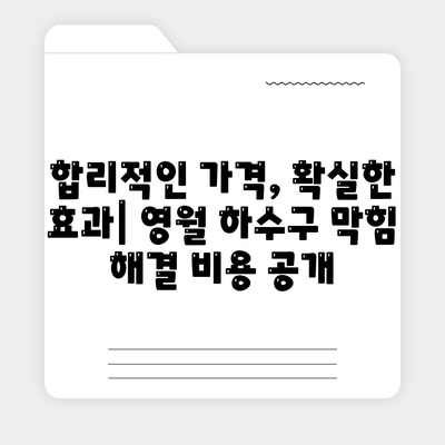 강원도 영월군 서면 하수구막힘 | 가격 | 비용 | 기름제거 | 싱크대 | 변기 | 세면대 | 역류 | 냄새차단 | 2024 후기