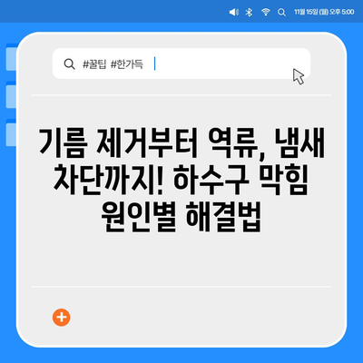 전라북도 남원시 보절면 하수구막힘 | 가격 | 비용 | 기름제거 | 싱크대 | 변기 | 세면대 | 역류 | 냄새차단 | 2024 후기