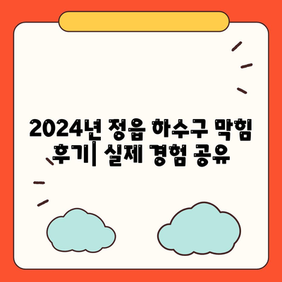 전라북도 정읍시 옹동면 하수구막힘 | 가격 | 비용 | 기름제거 | 싱크대 | 변기 | 세면대 | 역류 | 냄새차단 | 2024 후기