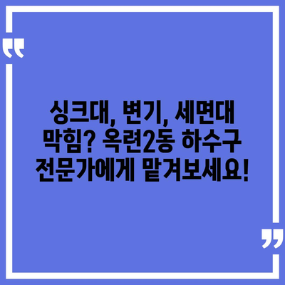 인천시 연수구 옥련2동 하수구막힘 | 가격 | 비용 | 기름제거 | 싱크대 | 변기 | 세면대 | 역류 | 냄새차단 | 2024 후기