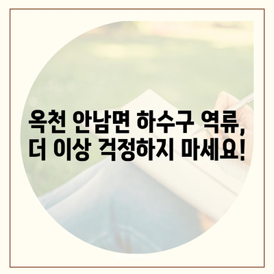 충청북도 옥천군 안남면 하수구막힘 | 가격 | 비용 | 기름제거 | 싱크대 | 변기 | 세면대 | 역류 | 냄새차단 | 2024 후기