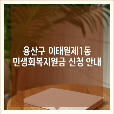 서울시 용산구 이태원제1동 민생회복지원금 | 신청 | 신청방법 | 대상 | 지급일 | 사용처 | 전국민 | 이재명 | 2024