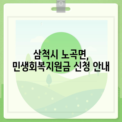 강원도 삼척시 노곡면 민생회복지원금 | 신청 | 신청방법 | 대상 | 지급일 | 사용처 | 전국민 | 이재명 | 2024