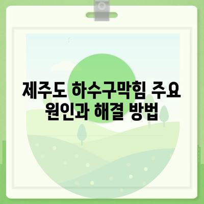 제주도 제주시 한림읍 하수구막힘 | 가격 | 비용 | 기름제거 | 싱크대 | 변기 | 세면대 | 역류 | 냄새차단 | 2024 후기