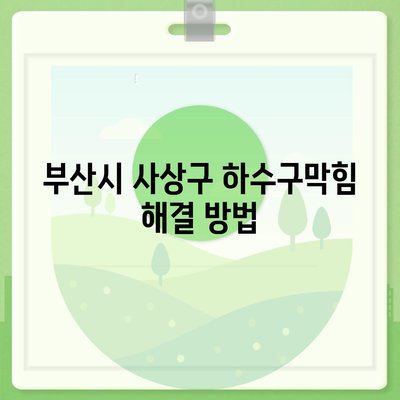 부산시 사상구 주례4동 하수구막힘 | 가격 | 비용 | 기름제거 | 싱크대 | 변기 | 세면대 | 역류 | 냄새차단 | 2024 후기