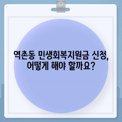 서울시 은평구 역촌동 민생회복지원금 | 신청 | 신청방법 | 대상 | 지급일 | 사용처 | 전국민 | 이재명 | 2024