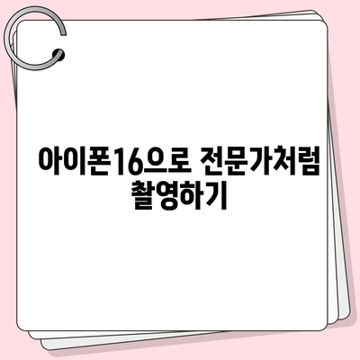 아이폰16 카메라 | 자세히 촬영할 수 있는 망원 렌즈