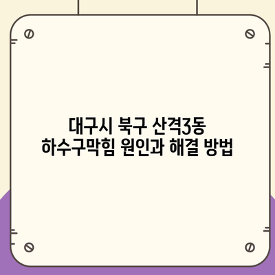 대구시 북구 산격3동 하수구막힘 | 가격 | 비용 | 기름제거 | 싱크대 | 변기 | 세면대 | 역류 | 냄새차단 | 2024 후기