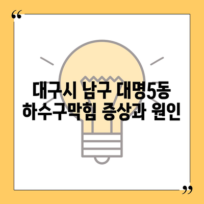 대구시 남구 대명5동 하수구막힘 | 가격 | 비용 | 기름제거 | 싱크대 | 변기 | 세면대 | 역류 | 냄새차단 | 2024 후기