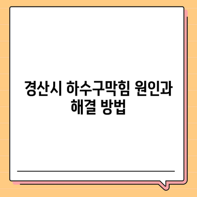 경상북도 경산시 와촌면 하수구막힘 | 가격 | 비용 | 기름제거 | 싱크대 | 변기 | 세면대 | 역류 | 냄새차단 | 2024 후기