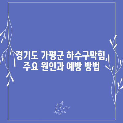 경기도 가평군 가평읍 하수구막힘 | 가격 | 비용 | 기름제거 | 싱크대 | 변기 | 세면대 | 역류 | 냄새차단 | 2024 후기