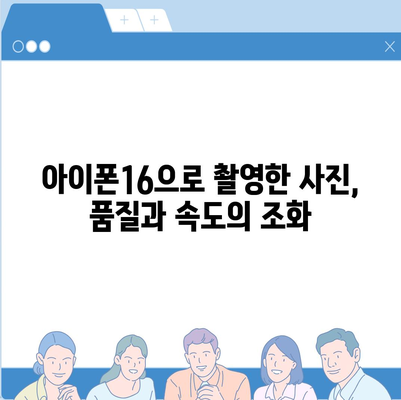 아이폰16 후면 카메라, 강력한 프로세서로 빠르고 반응성 있는 카메라 성능