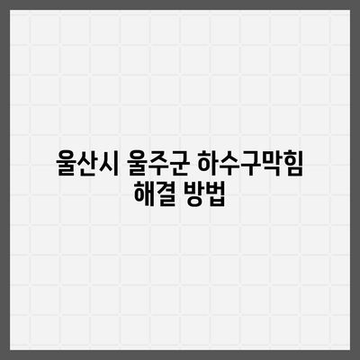 울산시 울주군 상북면 하수구막힘 | 가격 | 비용 | 기름제거 | 싱크대 | 변기 | 세면대 | 역류 | 냄새차단 | 2024 후기