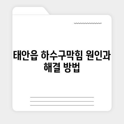 충청남도 태안군 태안읍 하수구막힘 | 가격 | 비용 | 기름제거 | 싱크대 | 변기 | 세면대 | 역류 | 냄새차단 | 2024 후기