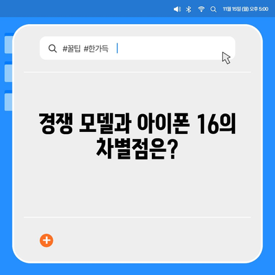 아이폰 16 | 과연 짝수 대박 신화를 이을까?