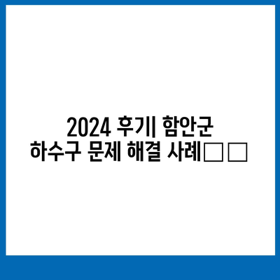 경상남도 함안군 칠북면 하수구막힘 | 가격 | 비용 | 기름제거 | 싱크대 | 변기 | 세면대 | 역류 | 냄새차단 | 2024 후기