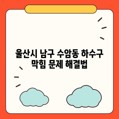 울산시 남구 수암동 하수구막힘 | 가격 | 비용 | 기름제거 | 싱크대 | 변기 | 세면대 | 역류 | 냄새차단 | 2024 후기