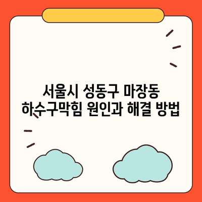 서울시 성동구 마장동 하수구막힘 | 가격 | 비용 | 기름제거 | 싱크대 | 변기 | 세면대 | 역류 | 냄새차단 | 2024 후기