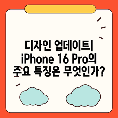 iPhone 16 Pro | 출시일 및 dizayn güncellemeleri