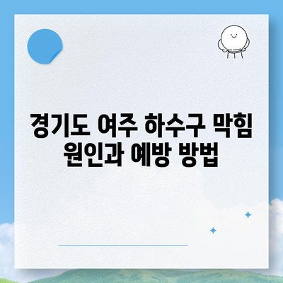 경기도 여주시 금사면 하수구막힘 | 가격 | 비용 | 기름제거 | 싱크대 | 변기 | 세면대 | 역류 | 냄새차단 | 2024 후기