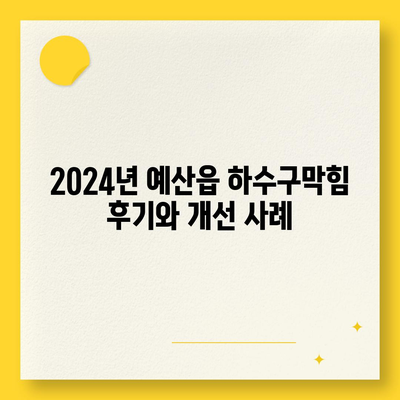 충청남도 예산군 예산읍 하수구막힘 | 가격 | 비용 | 기름제거 | 싱크대 | 변기 | 세면대 | 역류 | 냄새차단 | 2024 후기