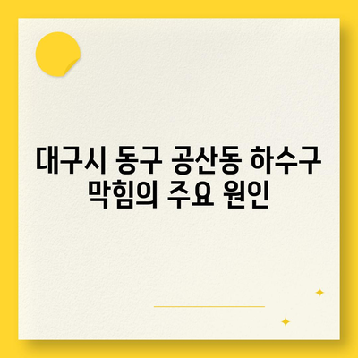 대구시 동구 공산동 하수구막힘 | 가격 | 비용 | 기름제거 | 싱크대 | 변기 | 세면대 | 역류 | 냄새차단 | 2024 후기