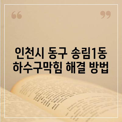 인천시 동구 송림1동 하수구막힘 | 가격 | 비용 | 기름제거 | 싱크대 | 변기 | 세면대 | 역류 | 냄새차단 | 2024 후기